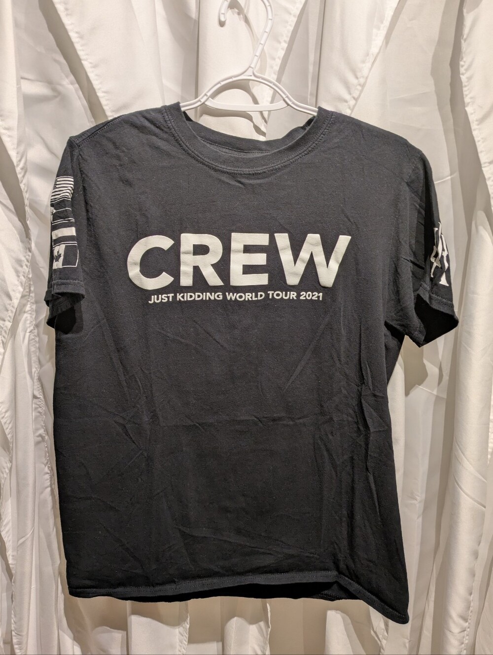 15 Jo Koy Just Kidding World Tour 2021 Crew Graphic T-Shirt Black